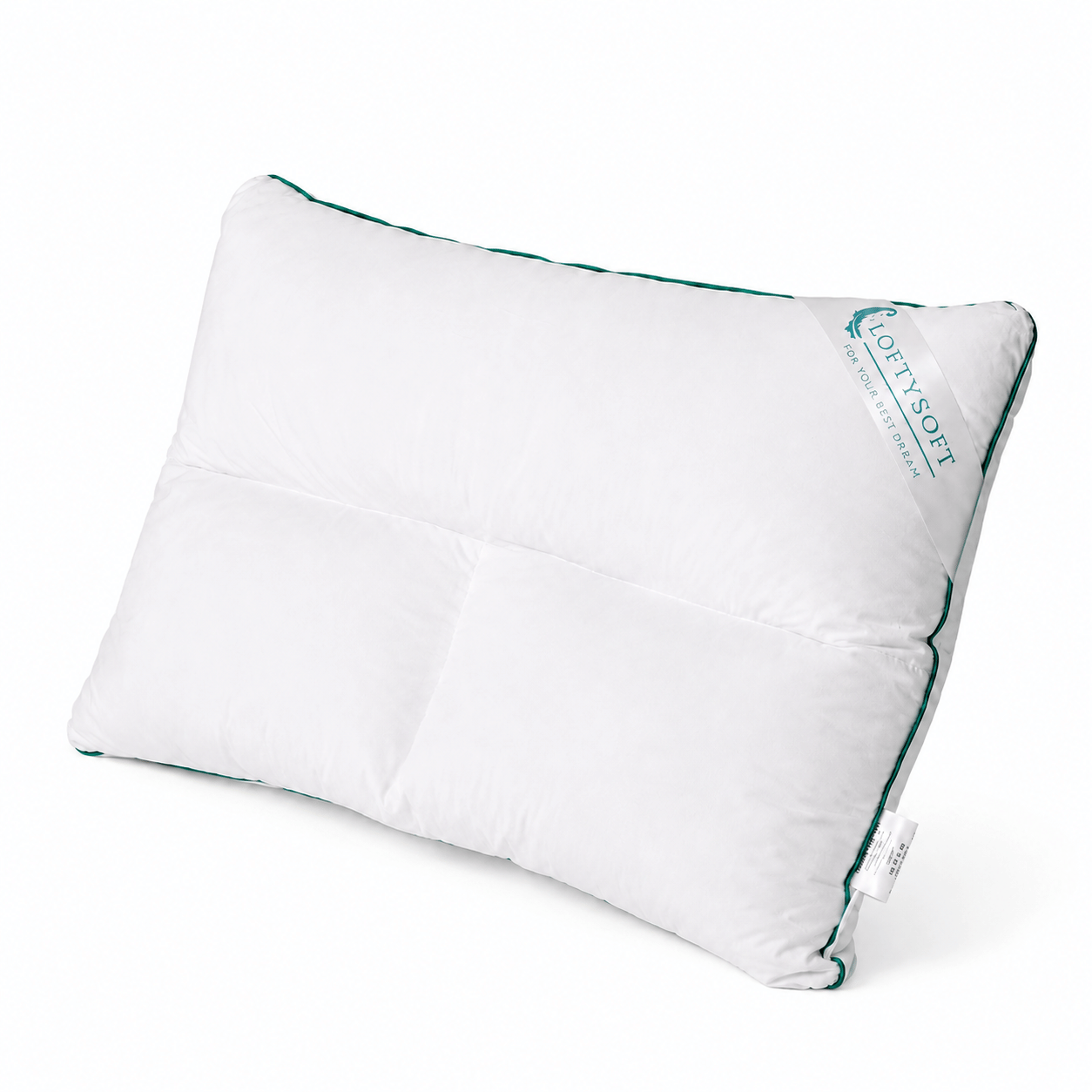 หมอนสุขภาพ หมอนคอนทัวร์ LOFTYSOFT - DELUXE CONTOUR รุ่น BACK SLEEPER สำหรับคนชอบนอนหงาย_0